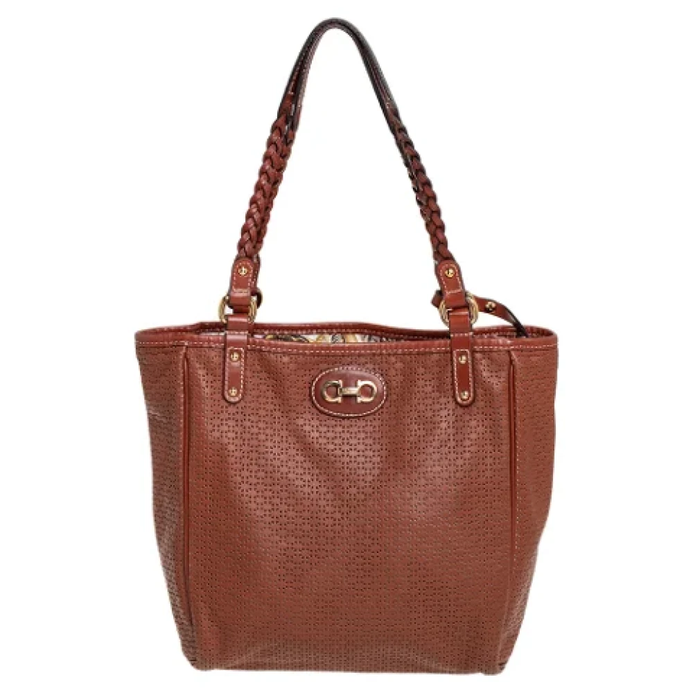 Pre-owned > Pre-owned Bags > Pre-owned Tote Bags - - Salvatore Ferragamo Pre-owned - Modalova