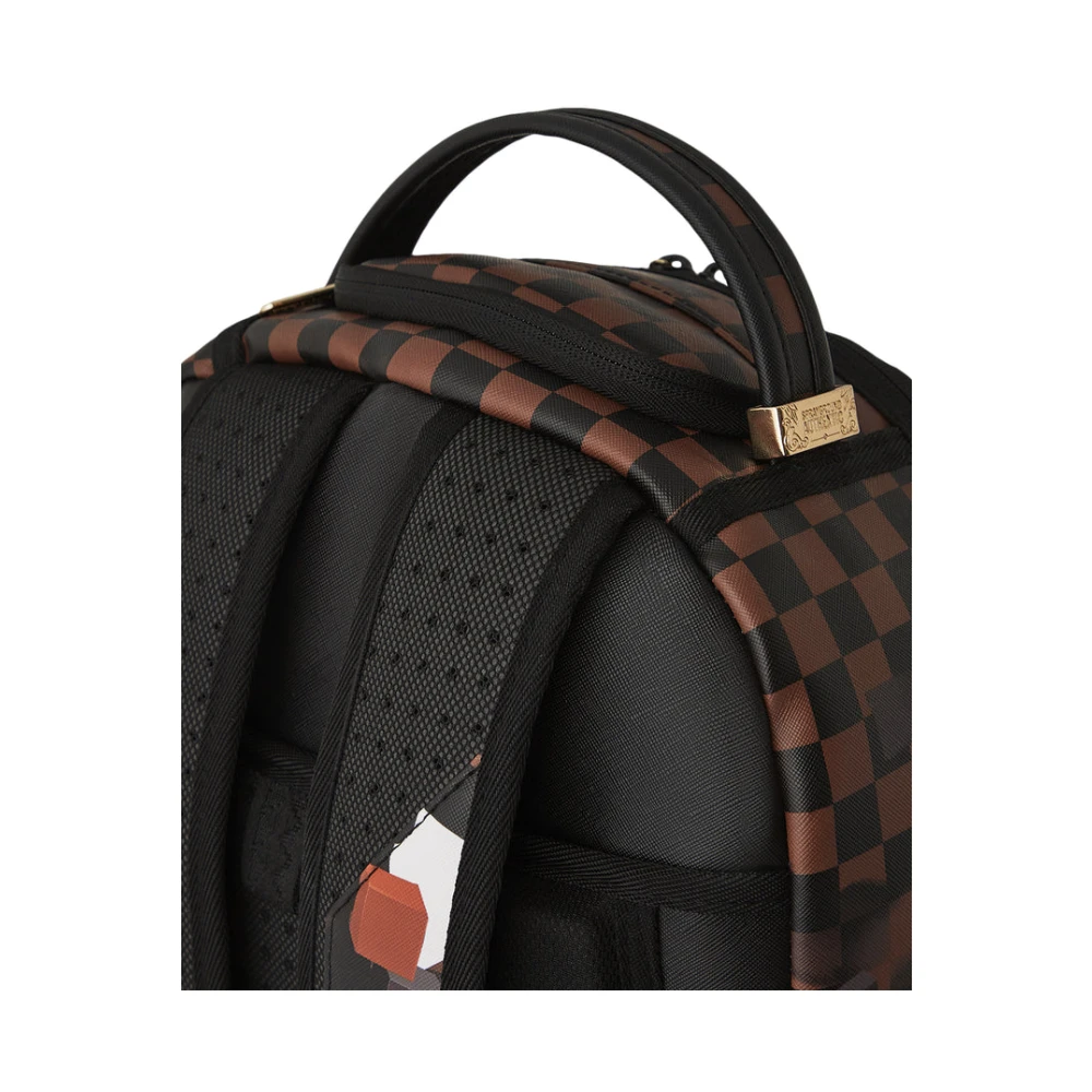 Sprayground Stijlvolle Rugzak voor Dagelijks Gebruik Brown Unisex