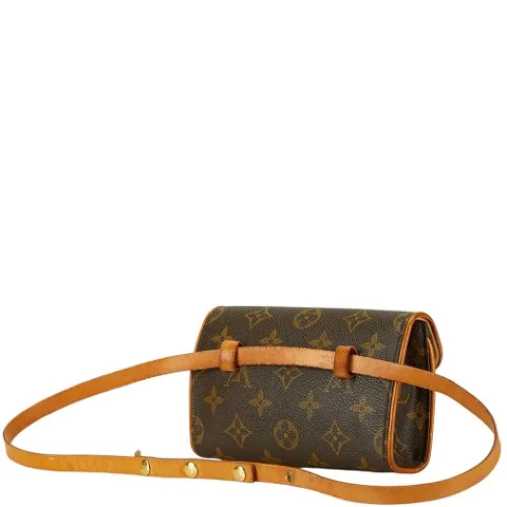 Louis Vuitton Vintage Pre-owned Canvas clutches Brown Dames