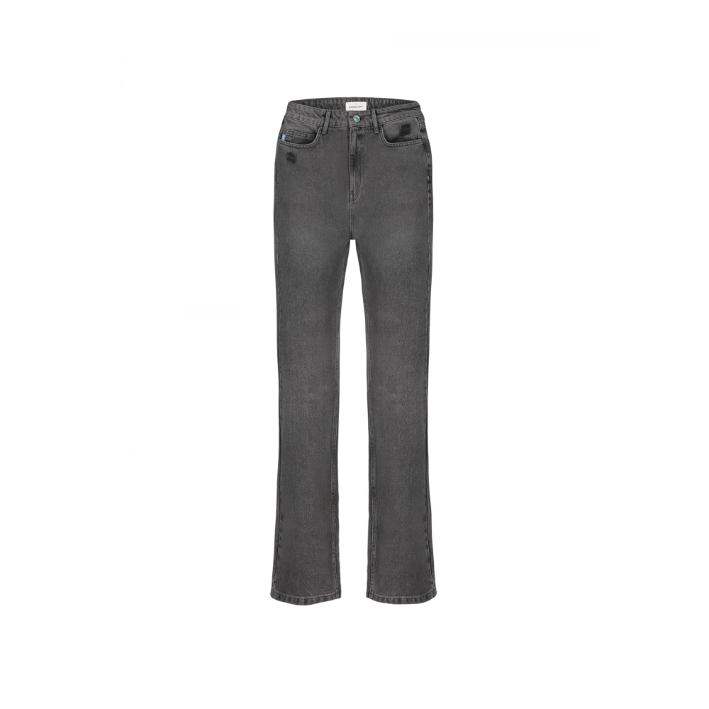 Fabienne Chapot Lola Straight Jeans Gray Dames