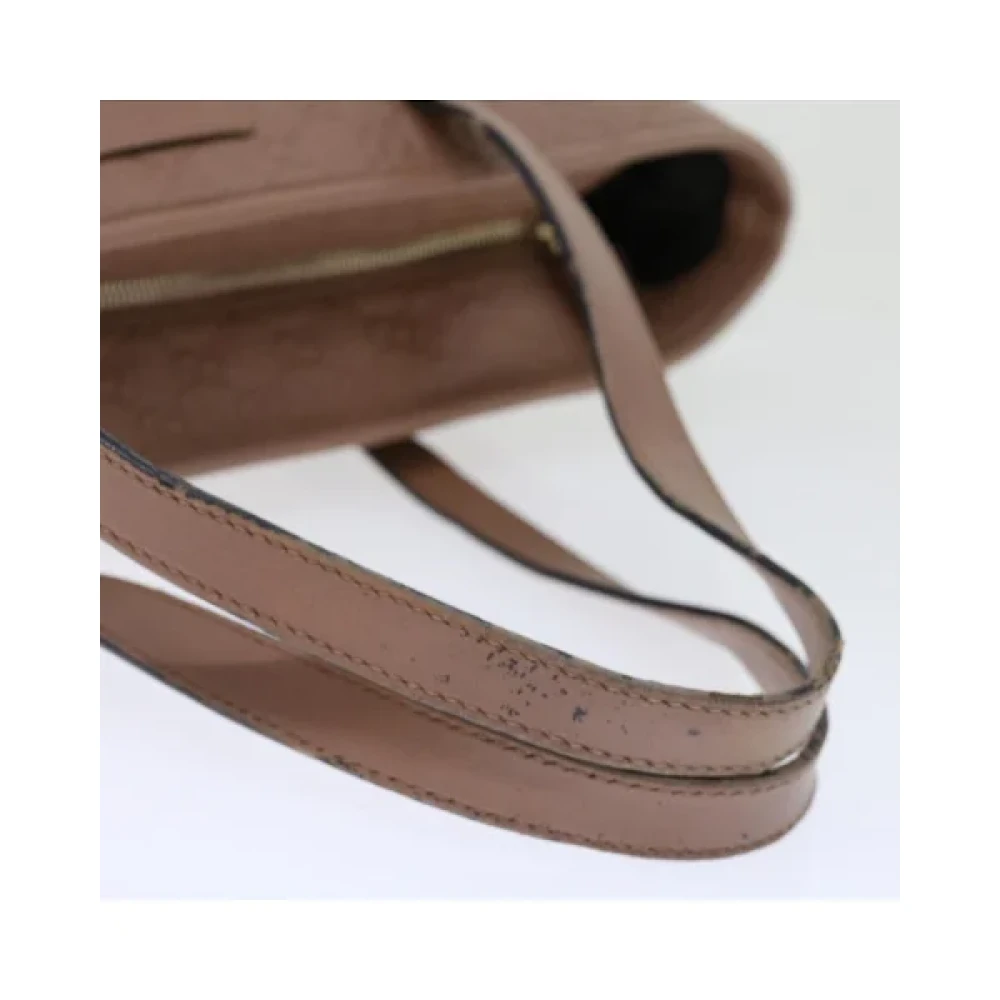 Gucci Vintage Pre-owned Canvas gucci-bags Pink Dames