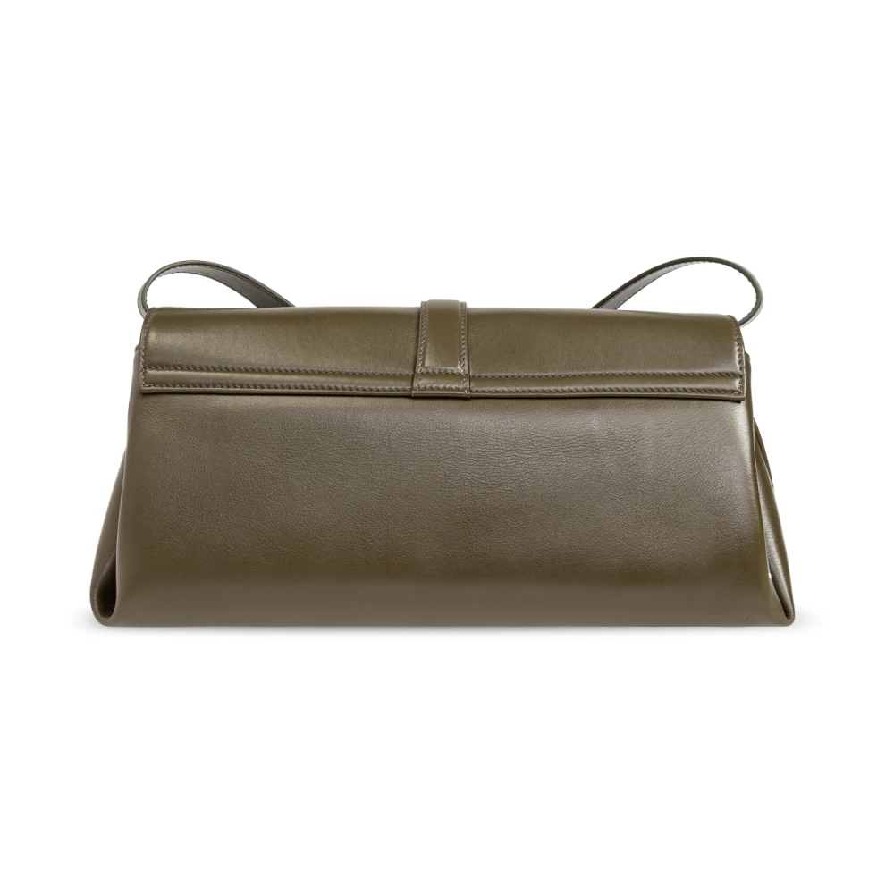 Salvatore Ferragamo Leren schoudertas Green Dames