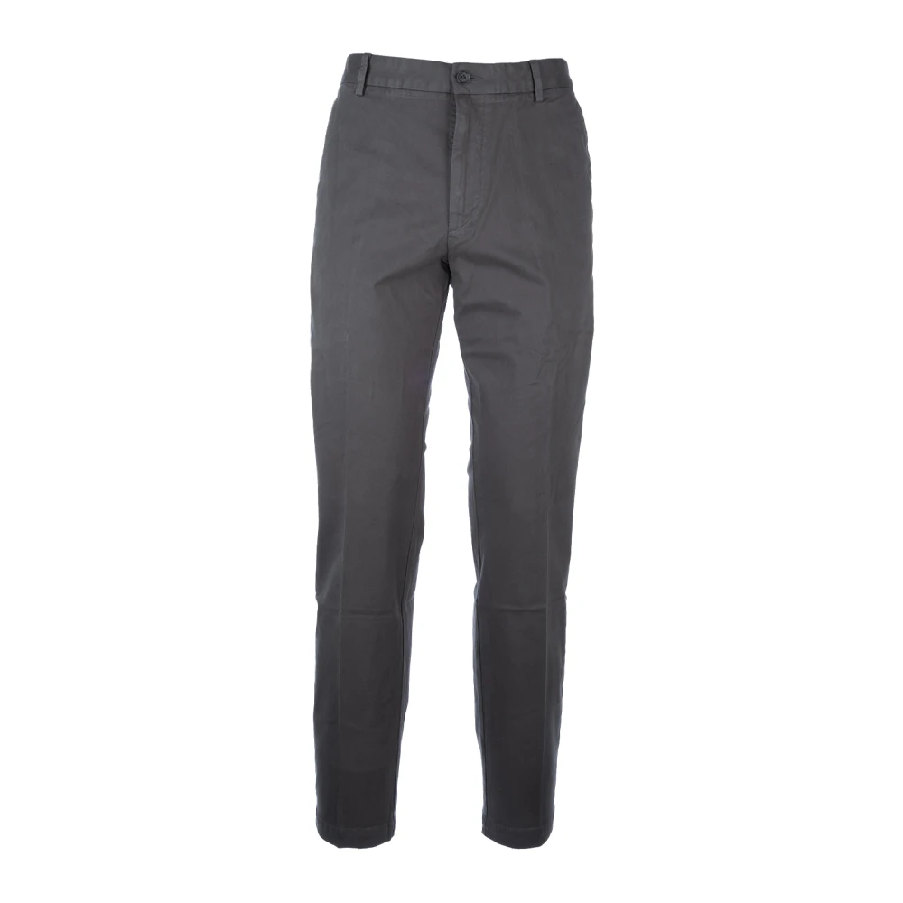 Hugo Gray Stylish Trousers - Male - Chinos - 5XL - Trousers