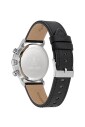 black-leather-quartz-watch