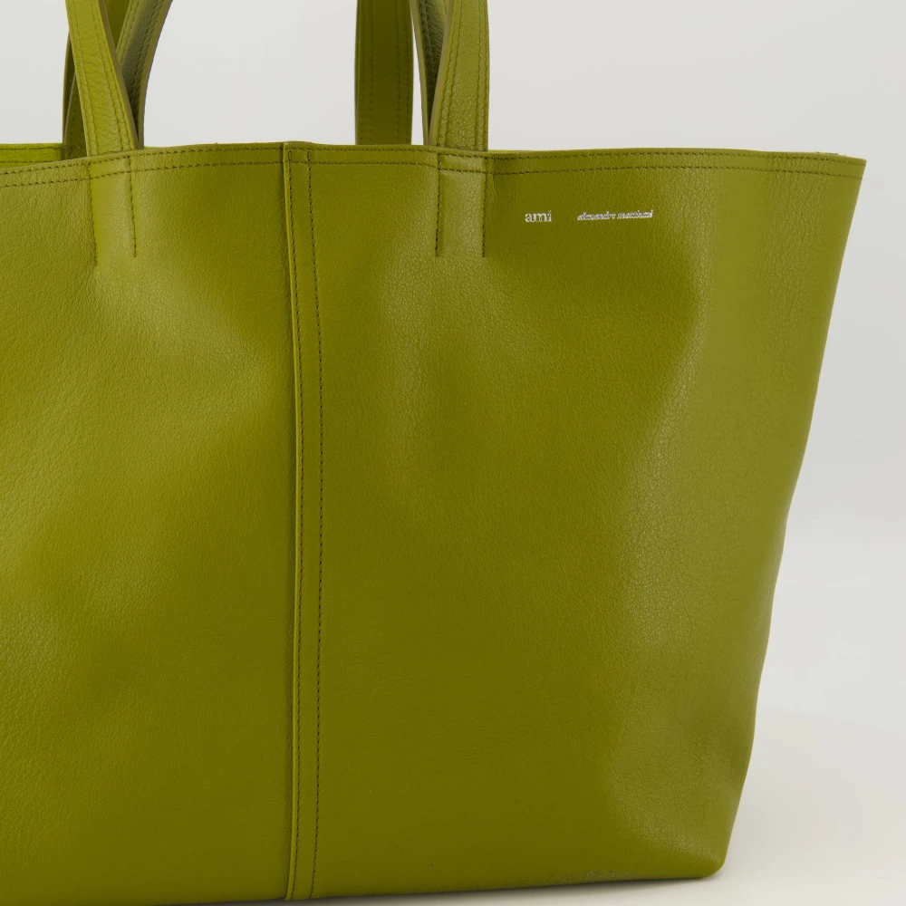 Ami Paris Groene Shopper Lente-Zomer 2025 Green Dames