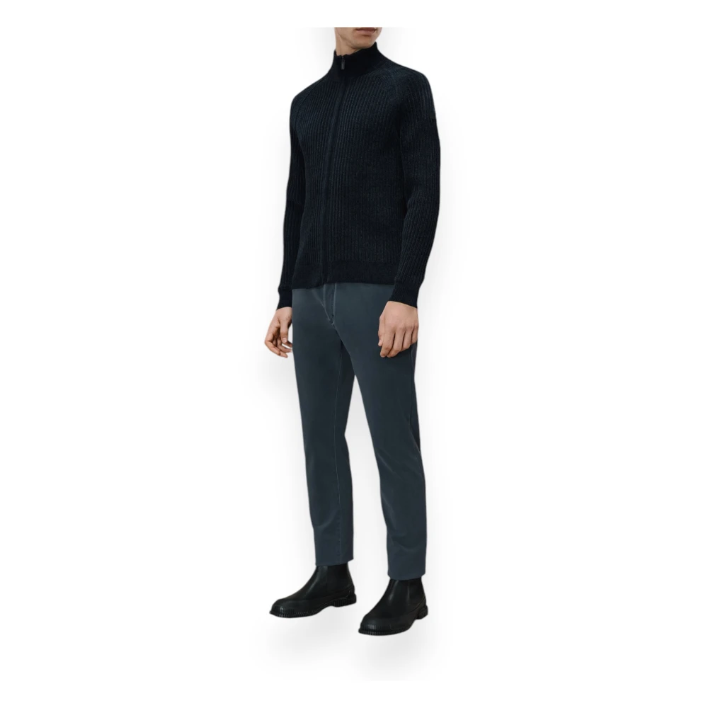 RRD Velvet Rave Full Zip Gebreid Blue Heren