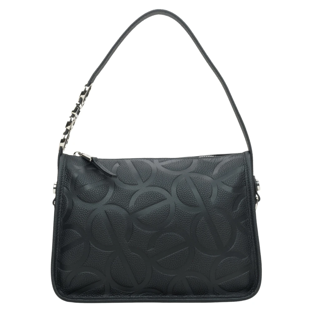 Estro Zwarte Schoudertas voor Vrouwen Er00114941 Black Dames