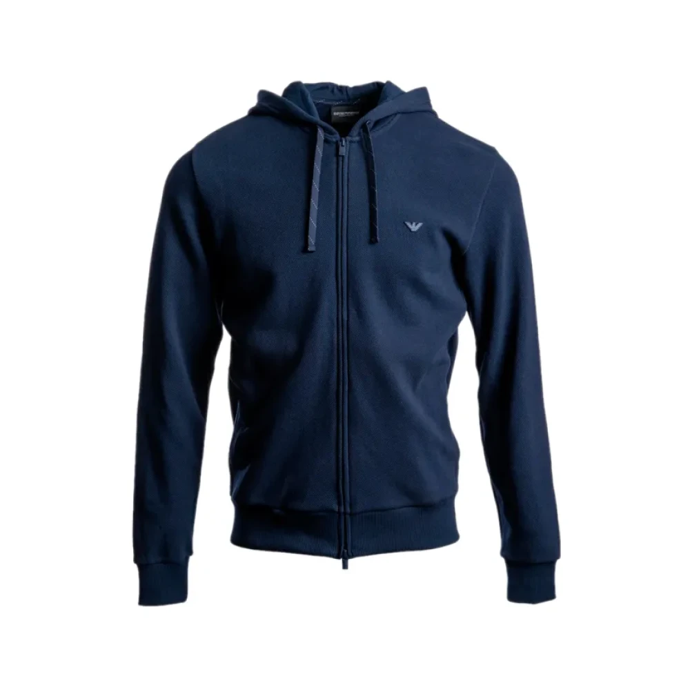 Emporio Armani Uomo Blu Felpe, M, New,
