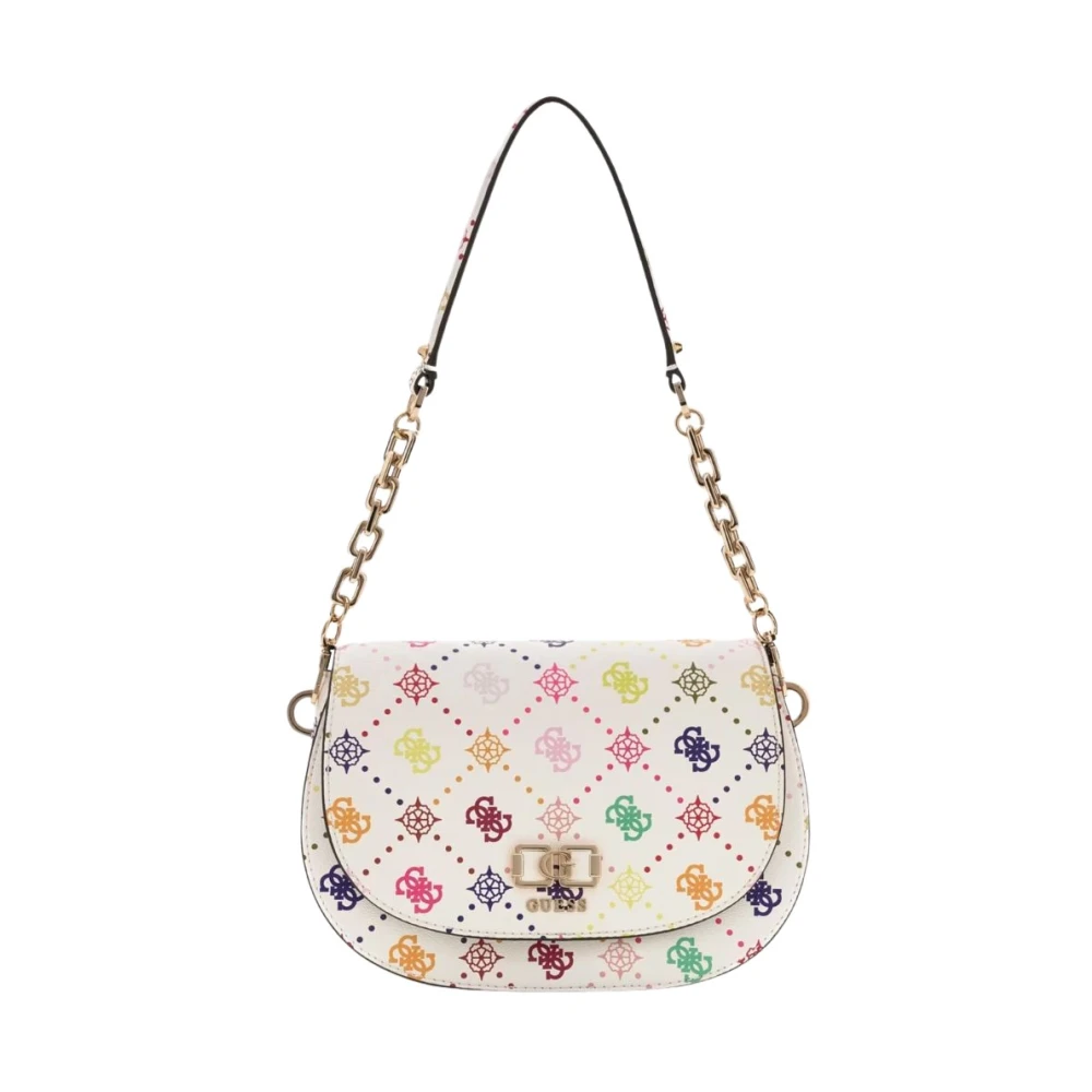 Guess Women's Multicolor Shoulder Bags, One Size, Emelie Shoulder Bag