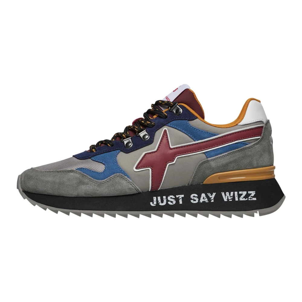 W6Yz Suede and technical fabric sneakers Yak-M. Heren Schoenen Veelkleurig Multicolor