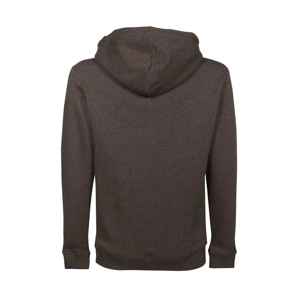Les Deux Katoenen Hoodie Gray Heren