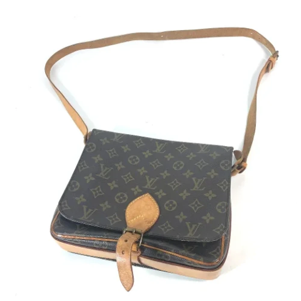 Louis Vuitton Vintage Pre-owned Canvas louis-vuitton-bags Brown Dames