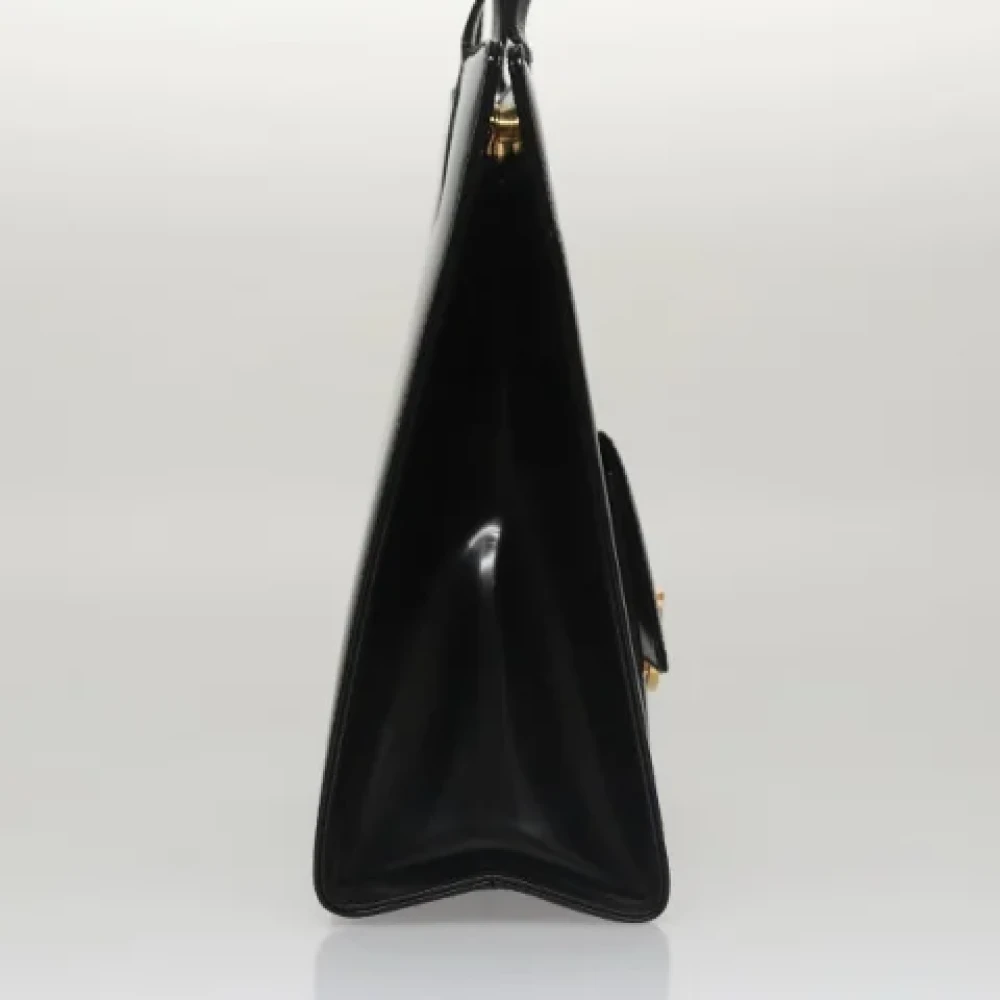Salvatore Ferragamo Pre-owned Leather handbags Black Dames