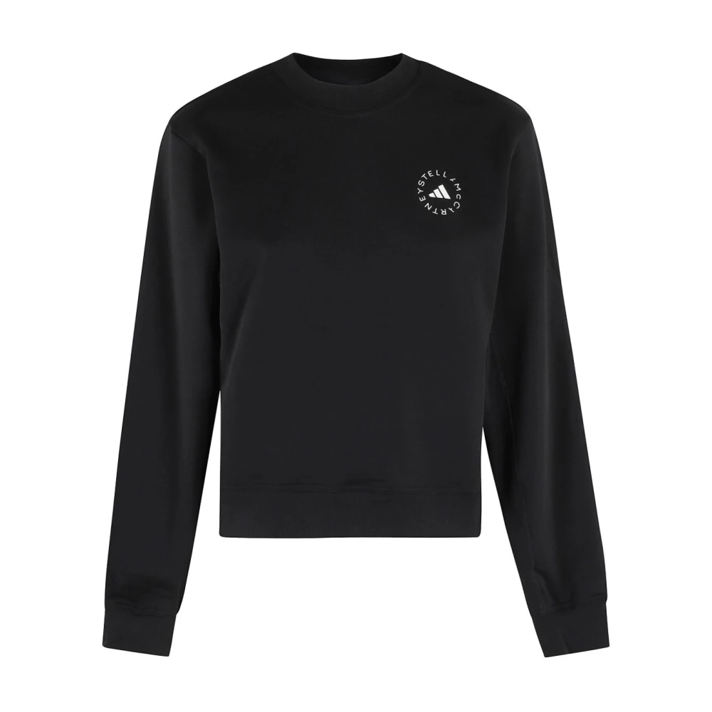 Adidas By Stella Mccartney Women's Black Long Sleeve Training Tops, M, Regular Sweatshirt