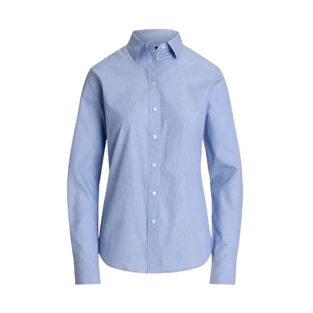 Ralph Lauren Jamelko Lange Mouw Knopen Voor Shirt Blue Dames