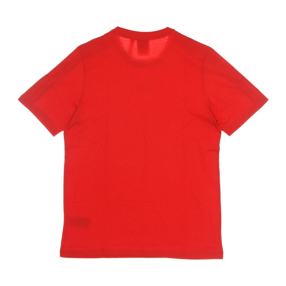Adidas Sportieve 3 Strepen Rode T-shirt Red Heren