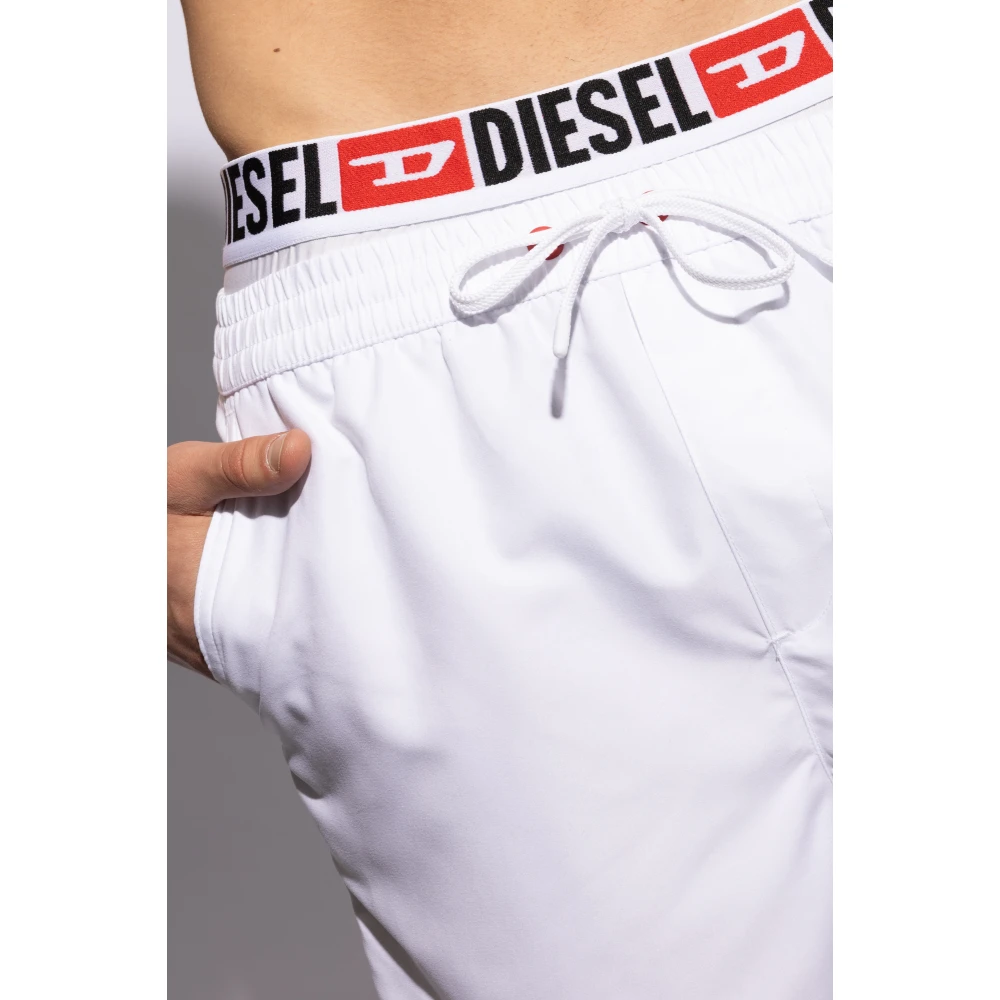 Diesel Bmbx-Visper-41 zwembroek White Heren