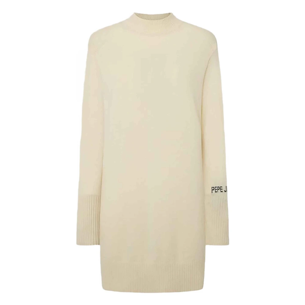 Pepe Jeans Hazel Jurk White Dames