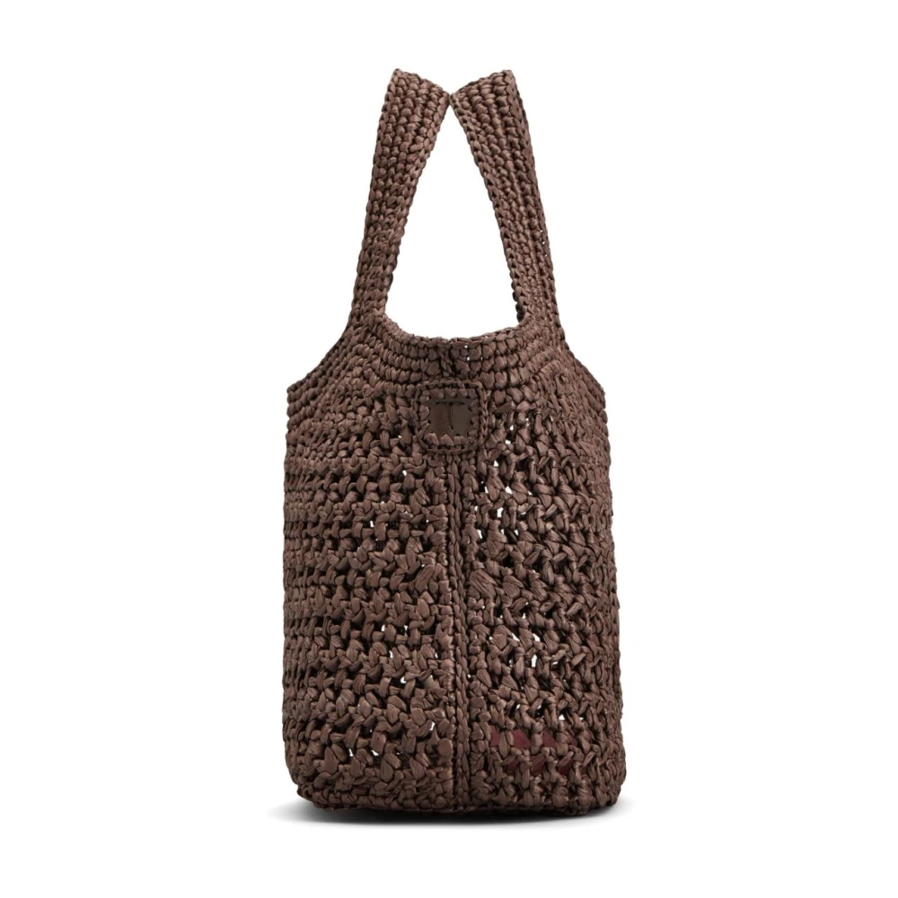 TOD'S Bruine Open Top Schoudertas Brown Dames