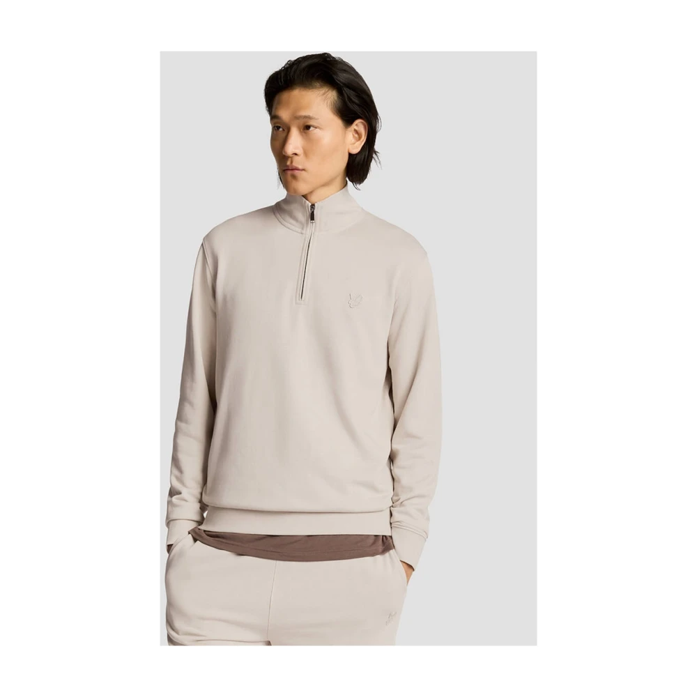 Lyle & Scott Casual Sweatshirt in Trendy Stijl Beige Heren