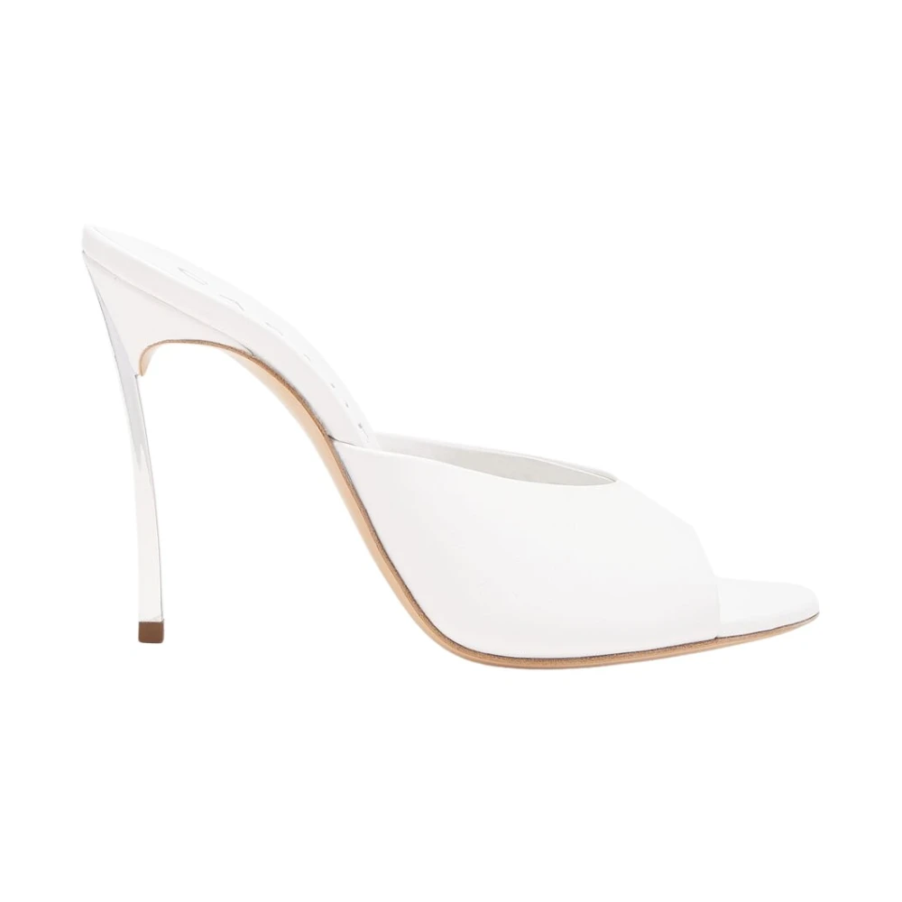 Casadei Blade Minorca Mule - Donna Sandali Bianco 35.5 - Immagine 2
