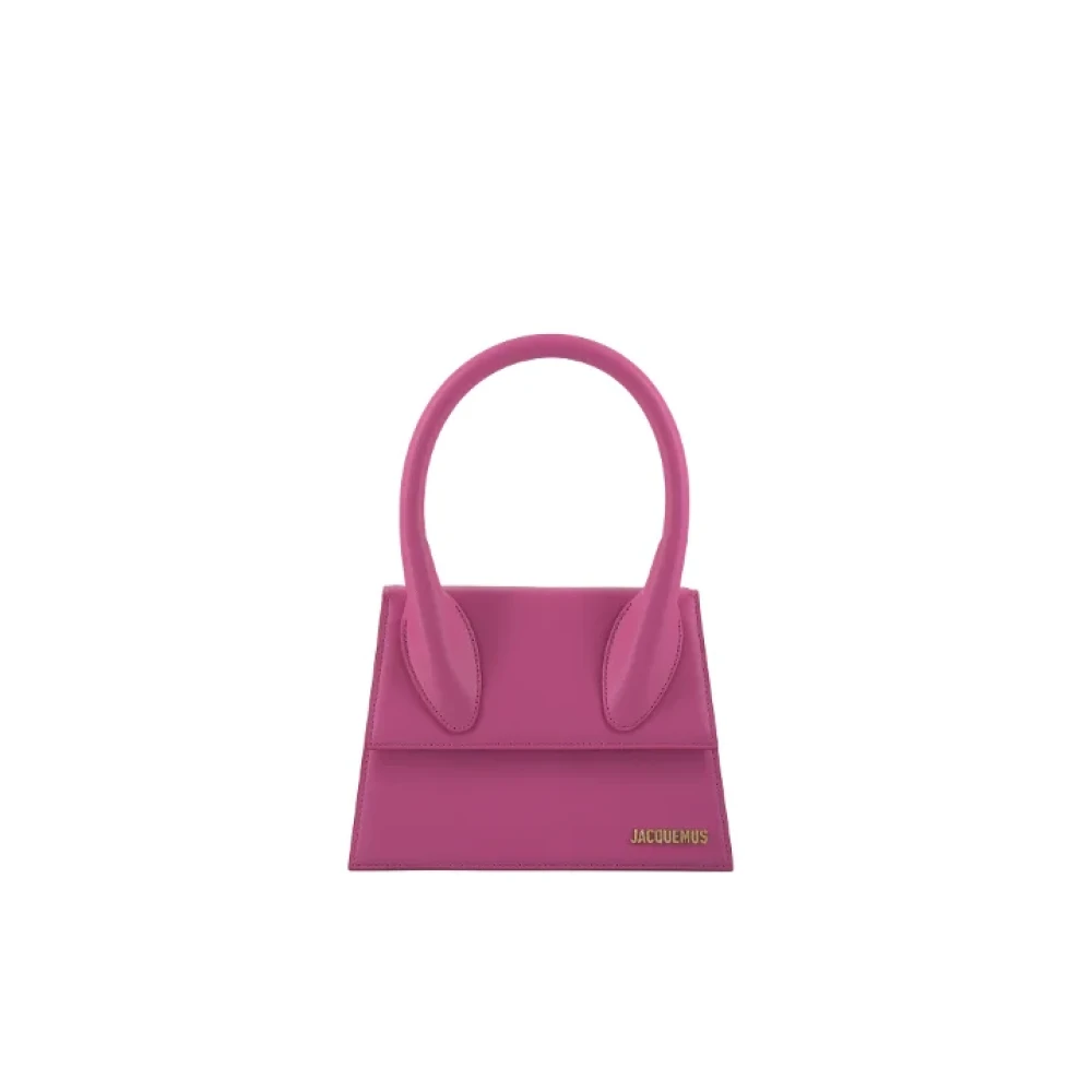 Jacquemus Pre-owned Leather handbags Pink Dames