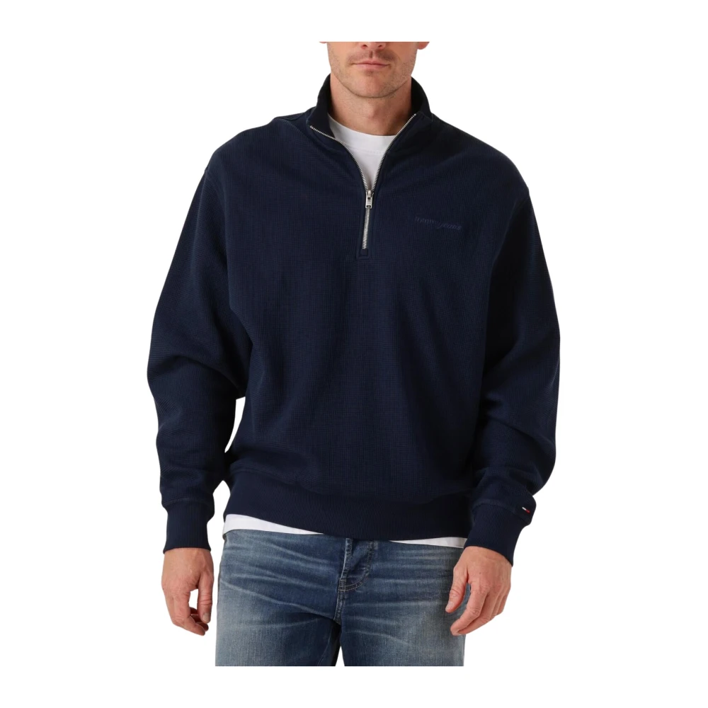 Tommy Jeans Herren Blau Strickwaren, 2XLgröße: