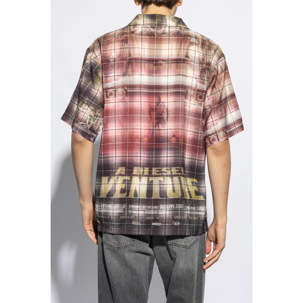 Diesel Shirt S-Tilborg Multicolor Heren
