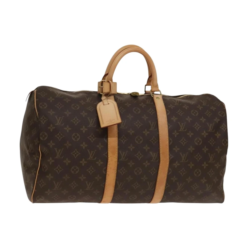 Louis Vuitton Vintage Women's Brown Pre-Owned Keepall Duffle Bag