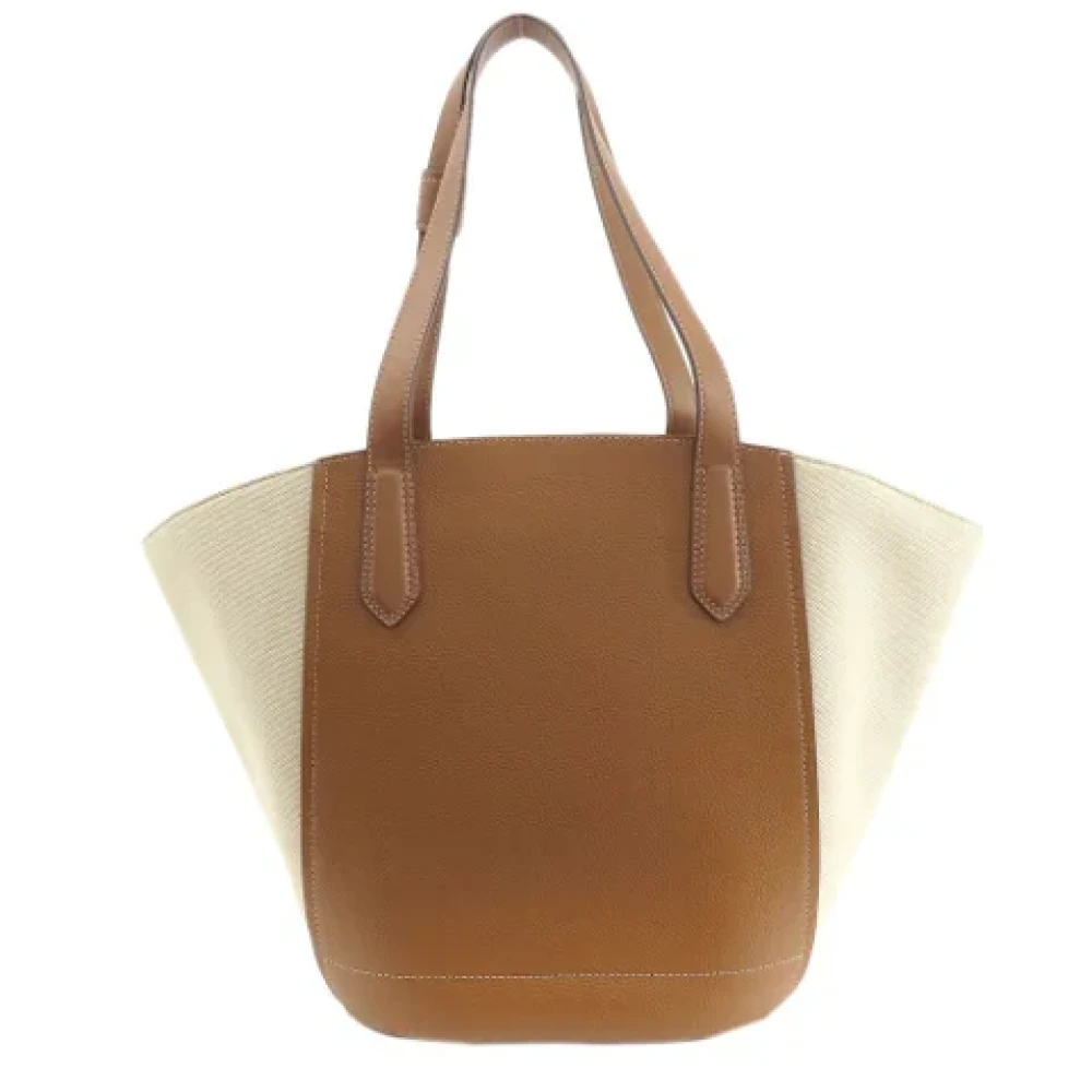 Michael Kors Pre-owned Leather totes Beige Dames