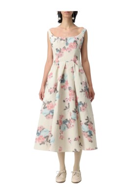floral-a-line-dress