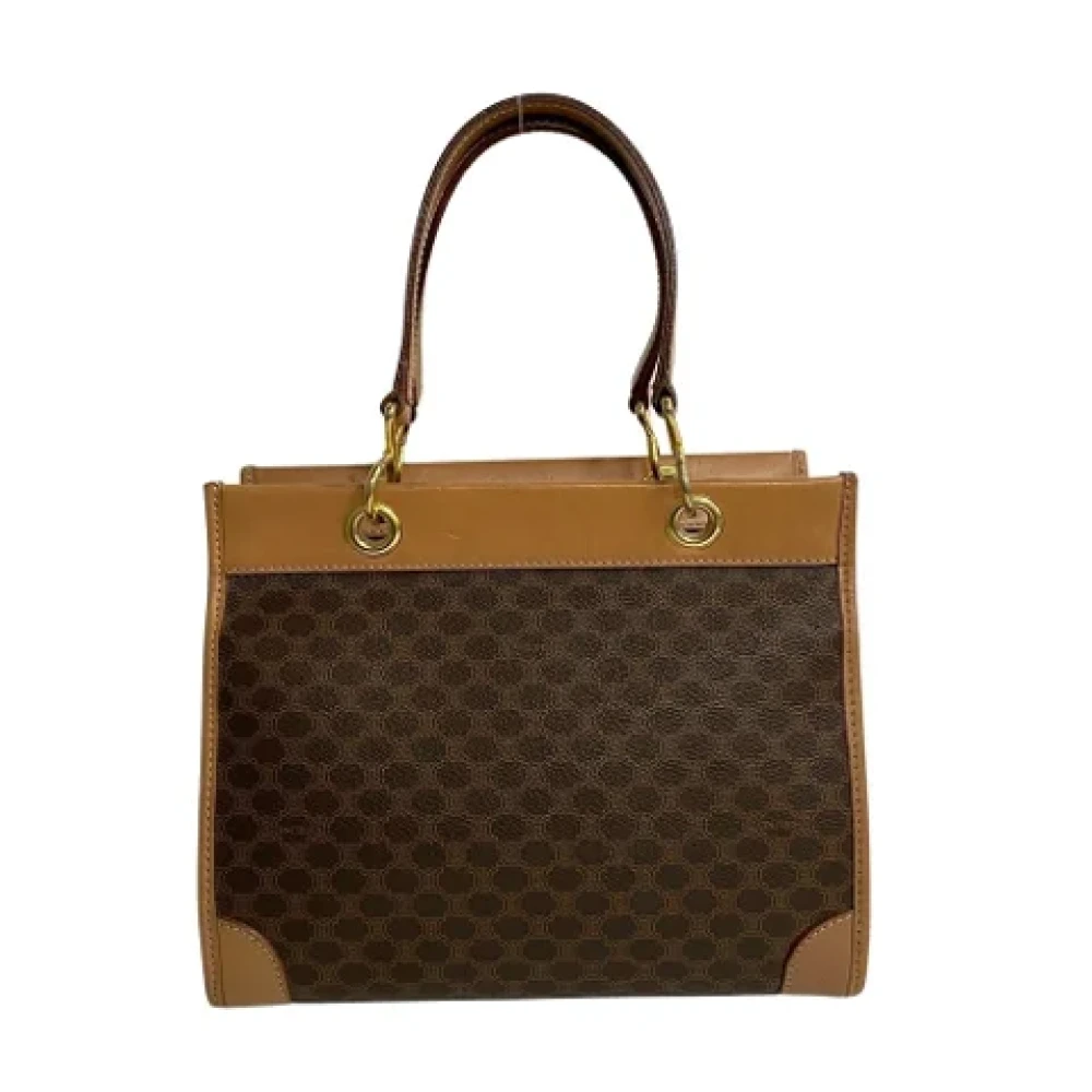 Celine Vintage Pre-owned Canvas celine-bags Brown Dames