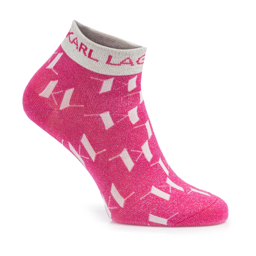 Karl Lagerfeld Damesokken 3-pack Pink Dames