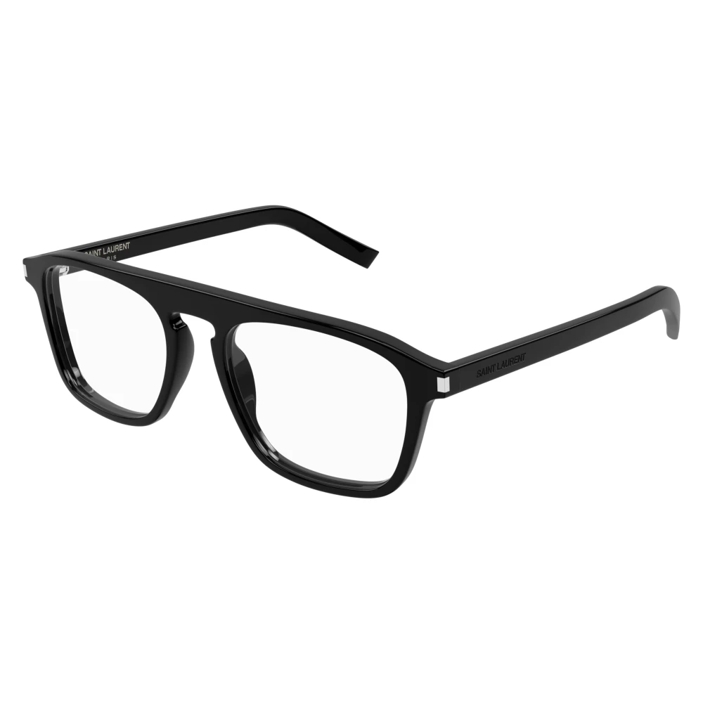 Saint Laurent Unisex Black Glasses, 52 Mm, Sl 157 Optical Frame