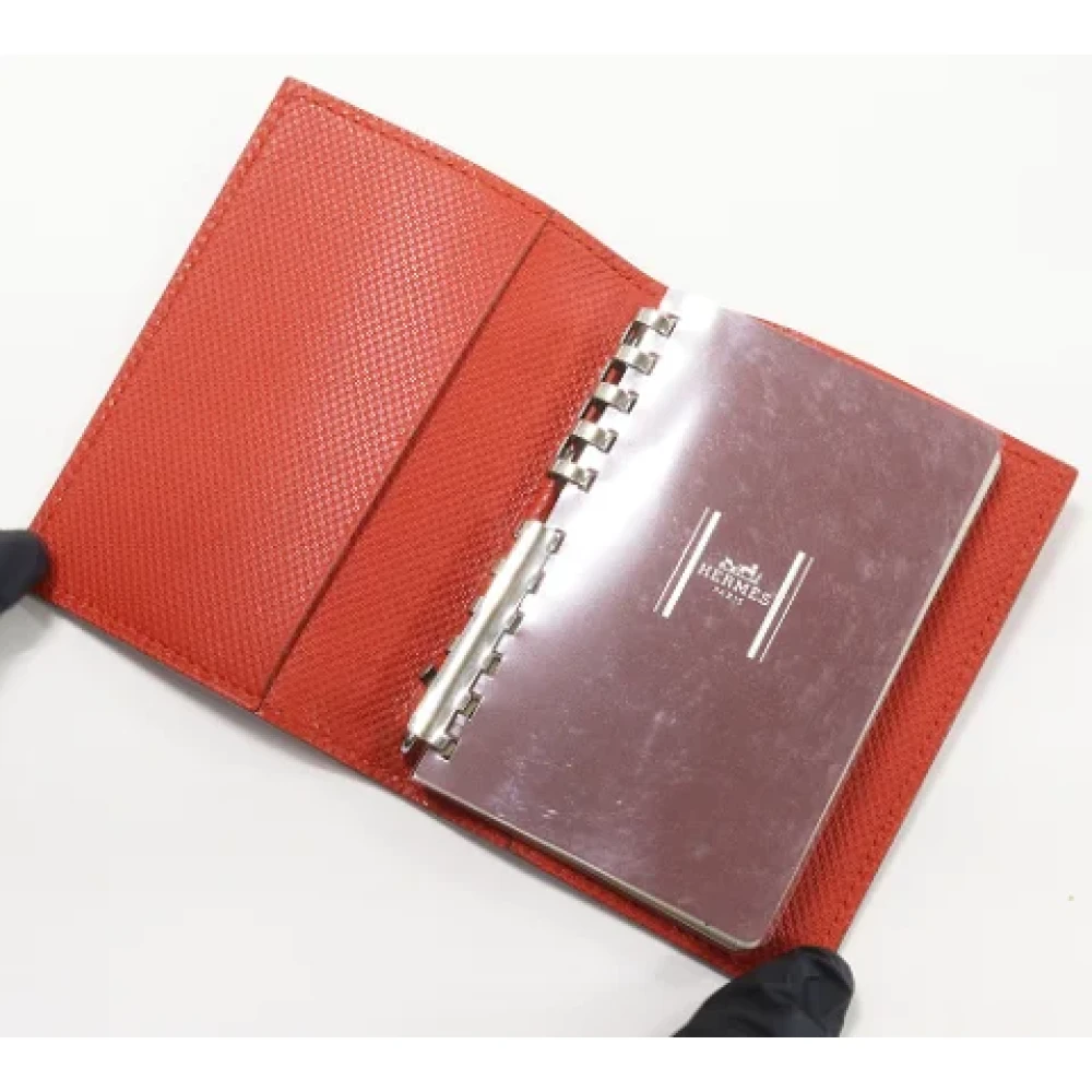 Hermès Vintage Pre-owned Fabric home-office Red Dames