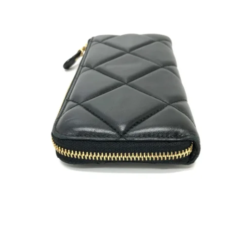 Salvatore Ferragamo Pre-owned Leather wallets Black Dames