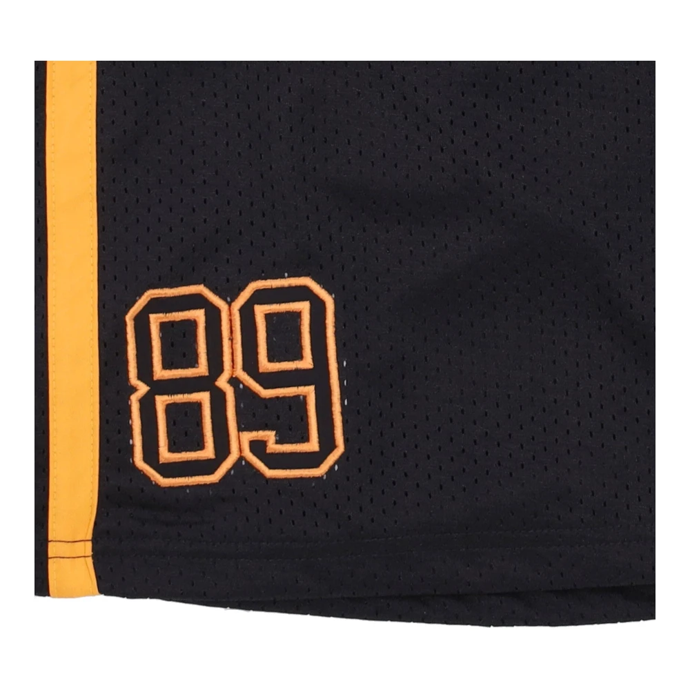 Dolly Noire Basketbalshorts van Mesh met Elastische Taille Black Heren