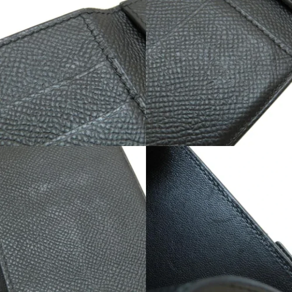 Hermès Vintage Pre-owned Leather wallets Black Dames