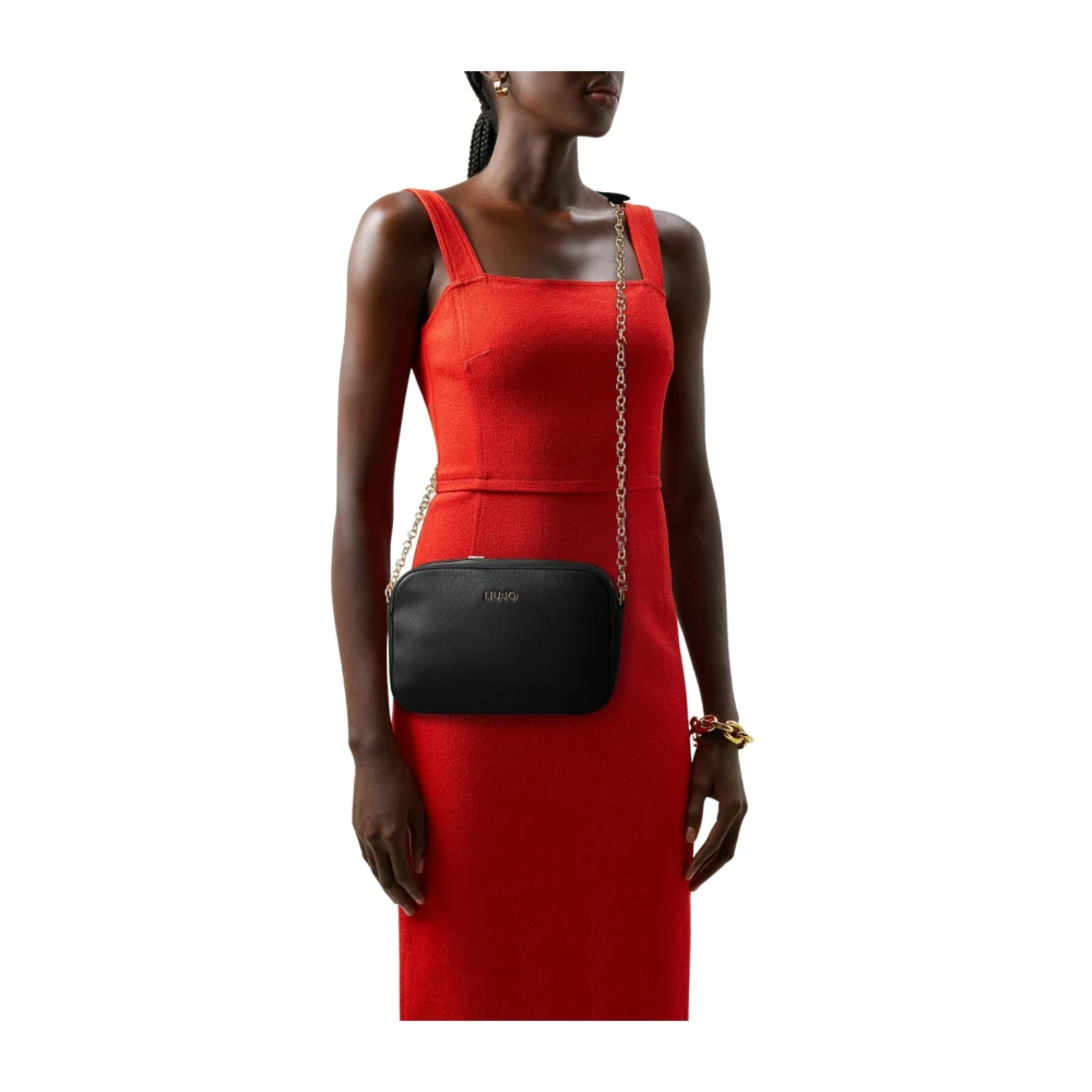 Liu Jo Camera Case Tas voor Stijlvol Fotograferen Black Dames