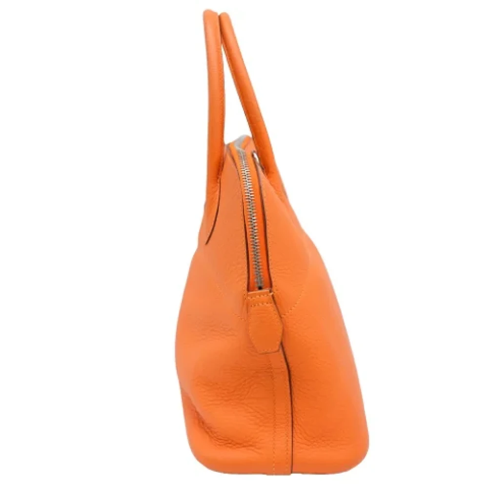 Hermès Vintage Pre-owned Fabric handbags Orange Dames