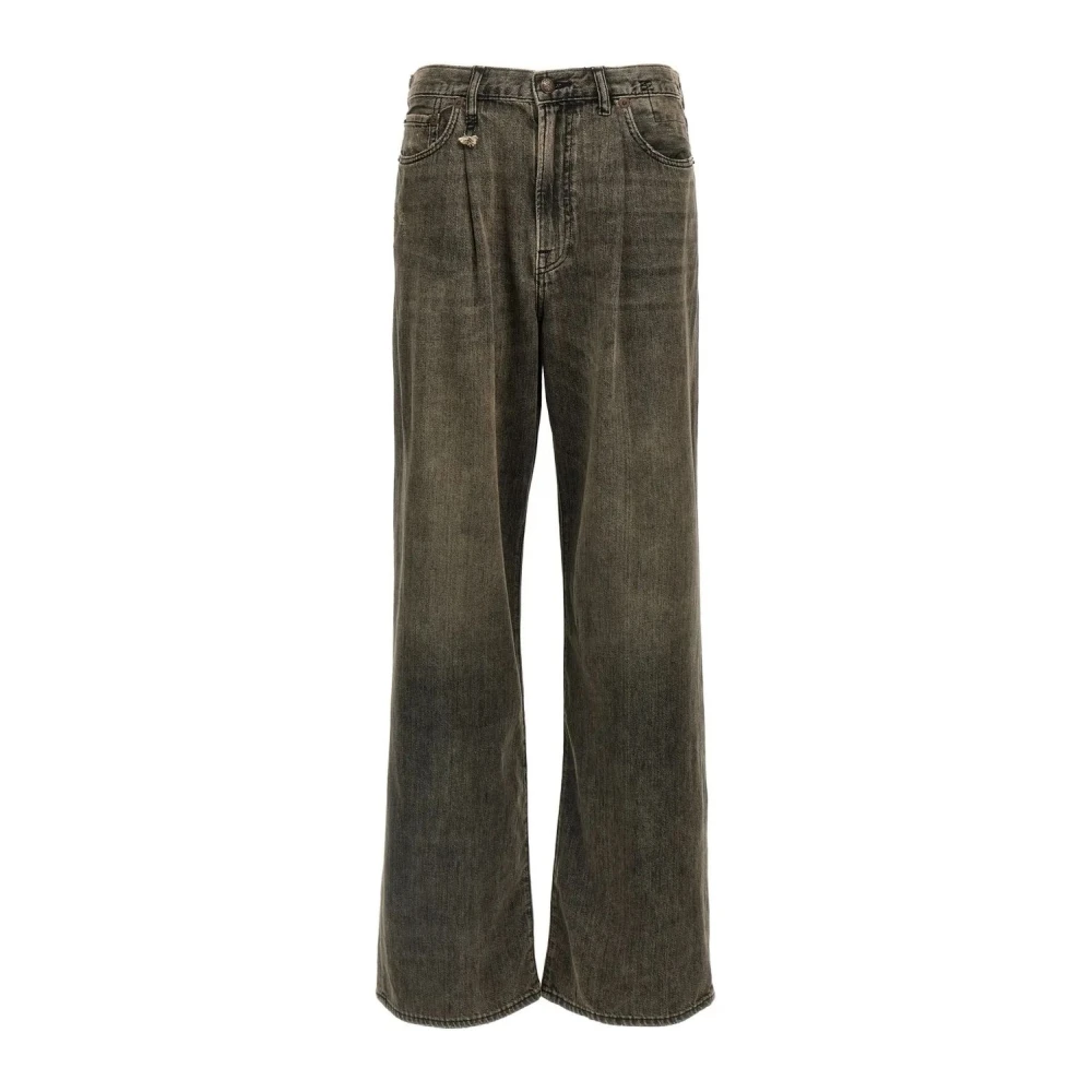 R13 - Jeans > Wide Jeans - Gray - R13 - Modalova