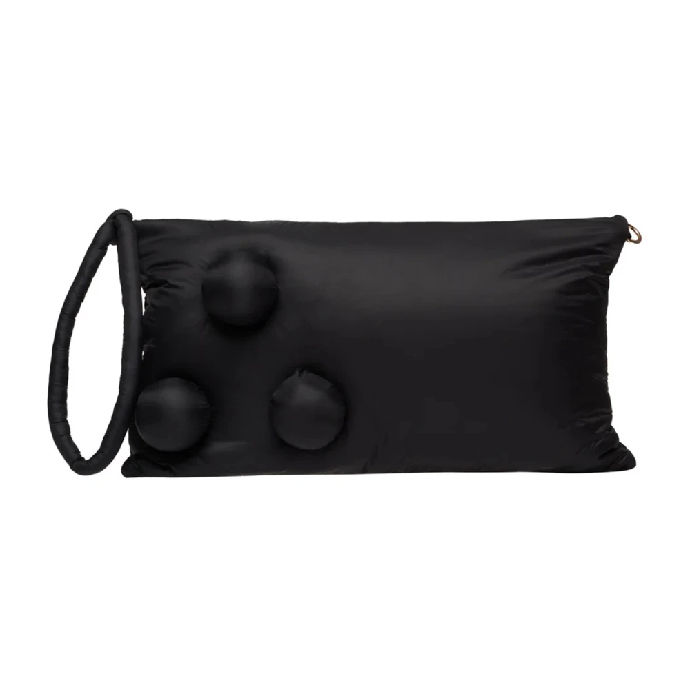 La Milanesa Elegante Clutch Handtas met 3D Sferen Black Dames