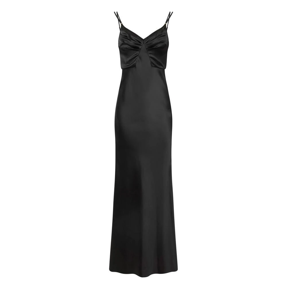 Elisabetta Franchi Black Gowns, Female, L, Red Carpet Dress