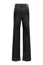 flared-black-pants-with-high-waist