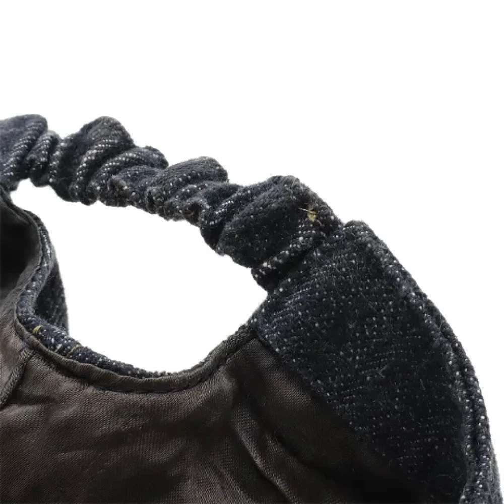 Chanel Vintage Pre-owned Denim hats Blue Dames