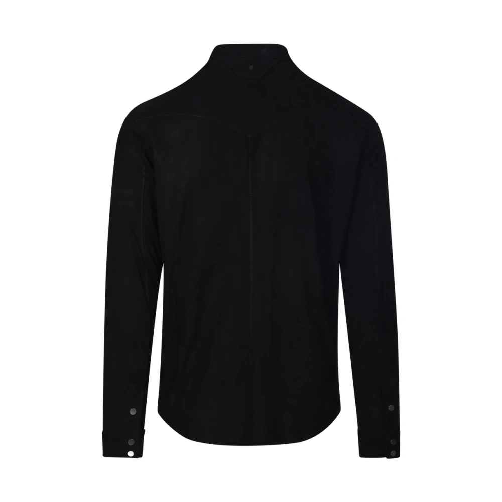 Salvatore Santoro Zwarte Jas voor Stijlvolle Look Black Heren