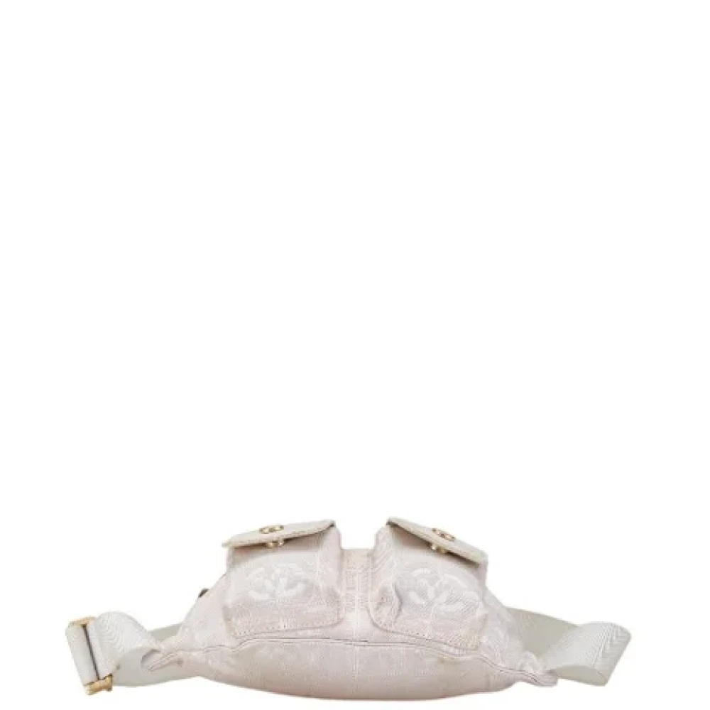 Chanel Vintage Pre-owned Canvas chanel-bags Pink Dames
