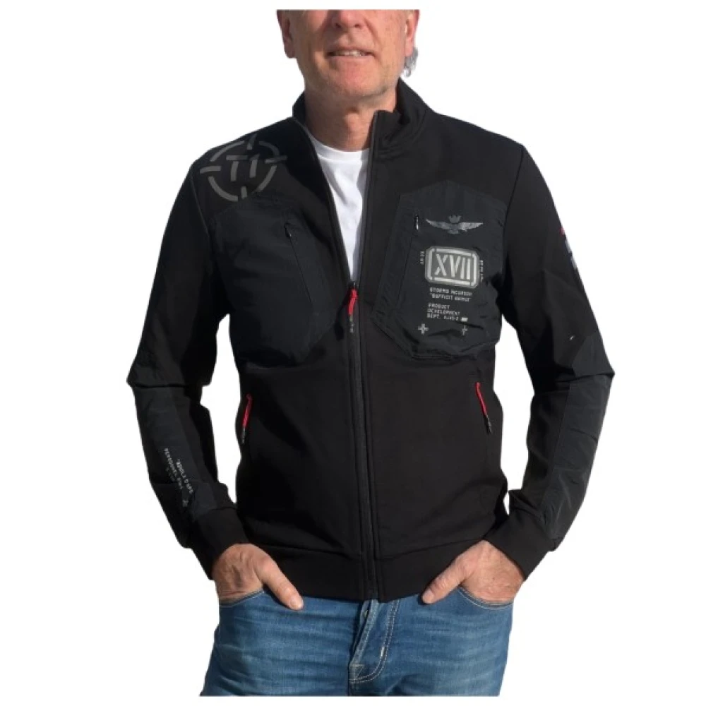 Aeronautica Militare Uomo Nero Sweatshirts & Hoodies