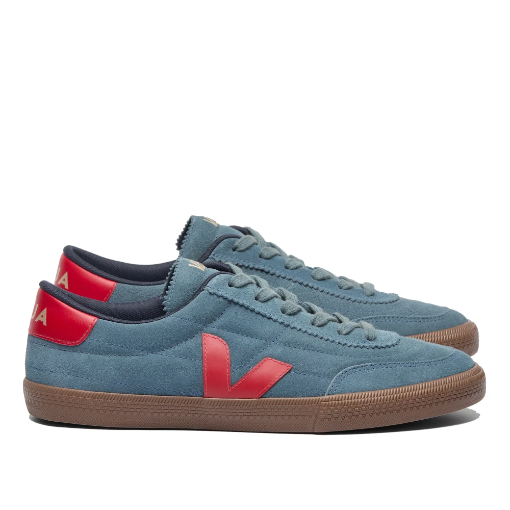 Veja Men's Blue Panenka Suede - Sneakers - 9 Uk - Shoes