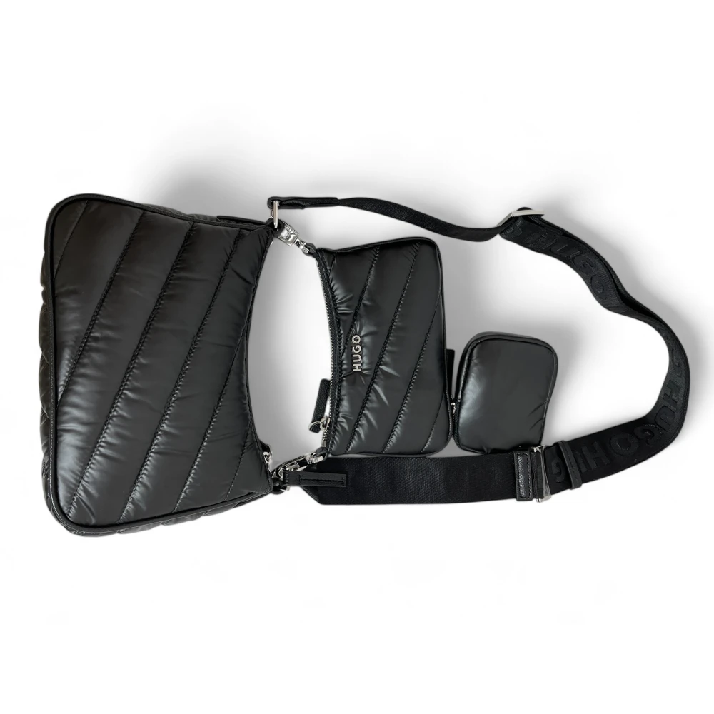 Hugo Boss Multi Cross-NQ Stijlvol Accessoire Black Dames